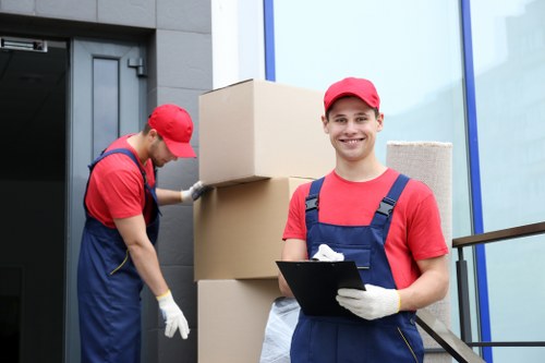 Safe handling of IT equipment during an office removal in Surbiton