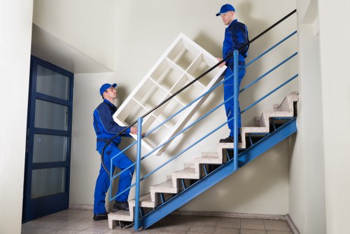 Customer booking a storage unit with associated service terms
