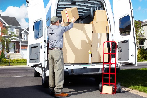 Careful packing and transport for local removals