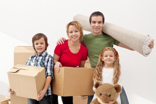 Household removals and packing support in Surbiton